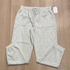 Soft Better Together Light Gray Drawstring Sweatpants